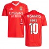 Benfica Orkun Kokcu #10 Heimtrikot 2024-25 Kurzarm
